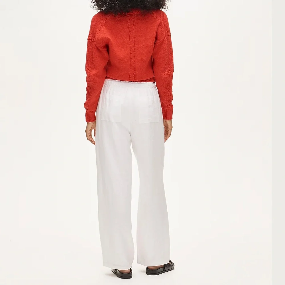 J.Crew Soleil pant in linen